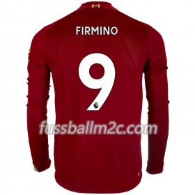 Fußballtrikots Liverpool Roberto Firmino 9 Heim Trikotsatz 2019-2020 Langarm